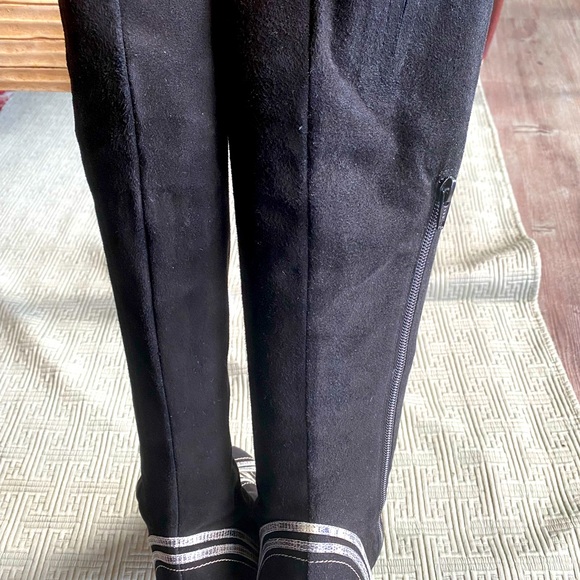 Paco Gil Sued and Leather Boots - Picture 10 of 12